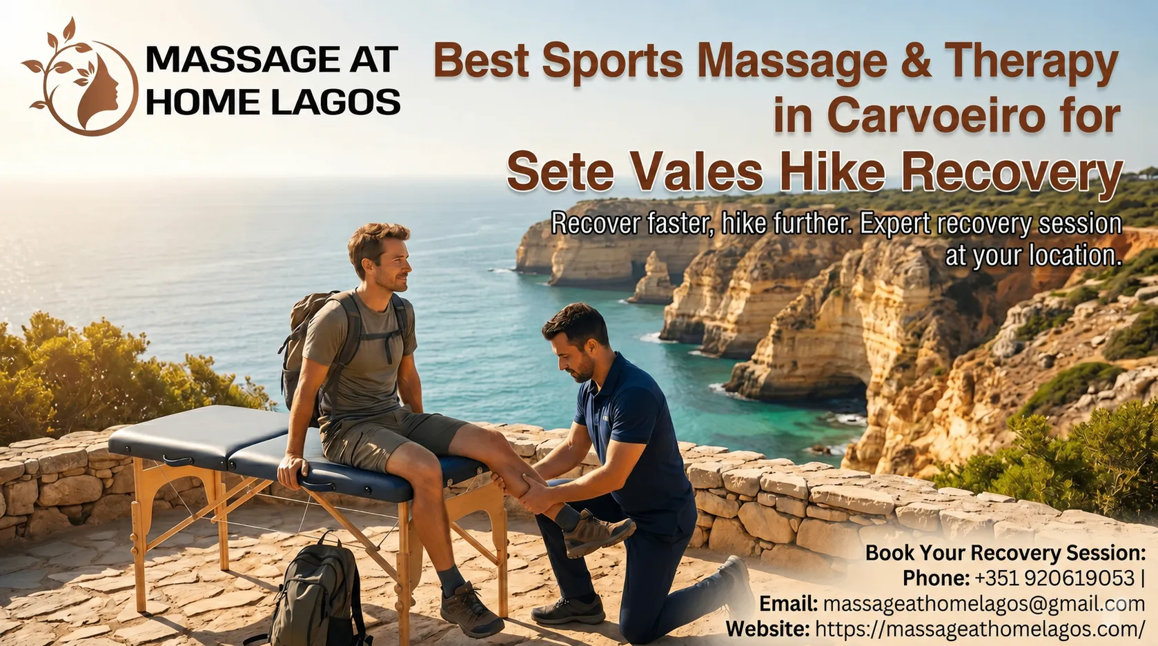 Best Sports Massage & Therapy in Carvoeiro for Sete Vales Hike Recovery