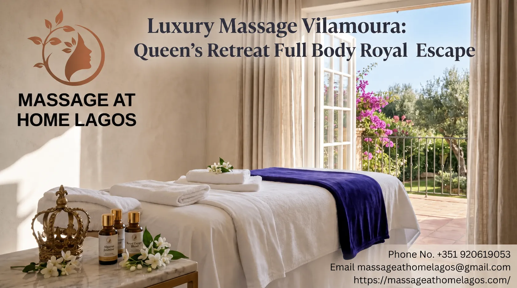 Luxury Massage Vilamoura: Queen’s Retreat Full Body Royal Escape