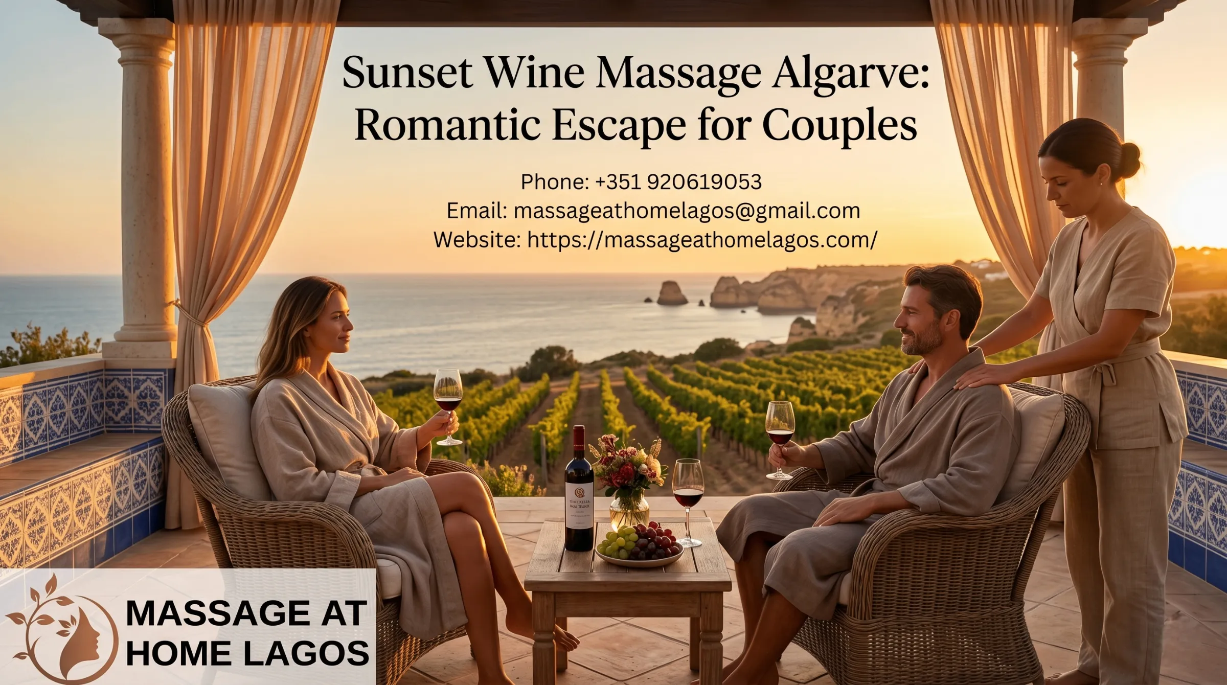 Sunset Wine Massage Algarve: Romantic Escape for Couples
