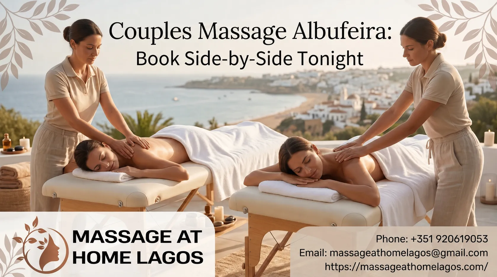 Couples Massage Albufeira: Book Side-by-Side Tonight