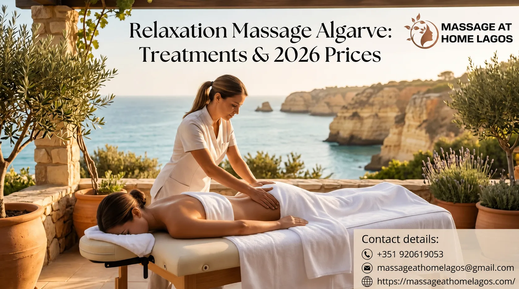 Relaxation Massage Algarve: Treatments & 2026 Prices