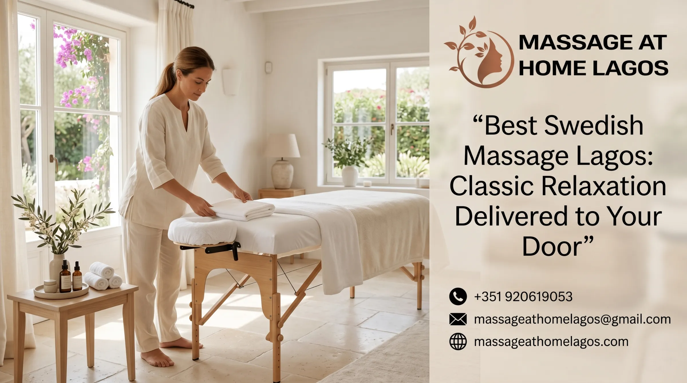 Best Swedish Massage Lagos: Classic Relaxation Delivered to Your Door
