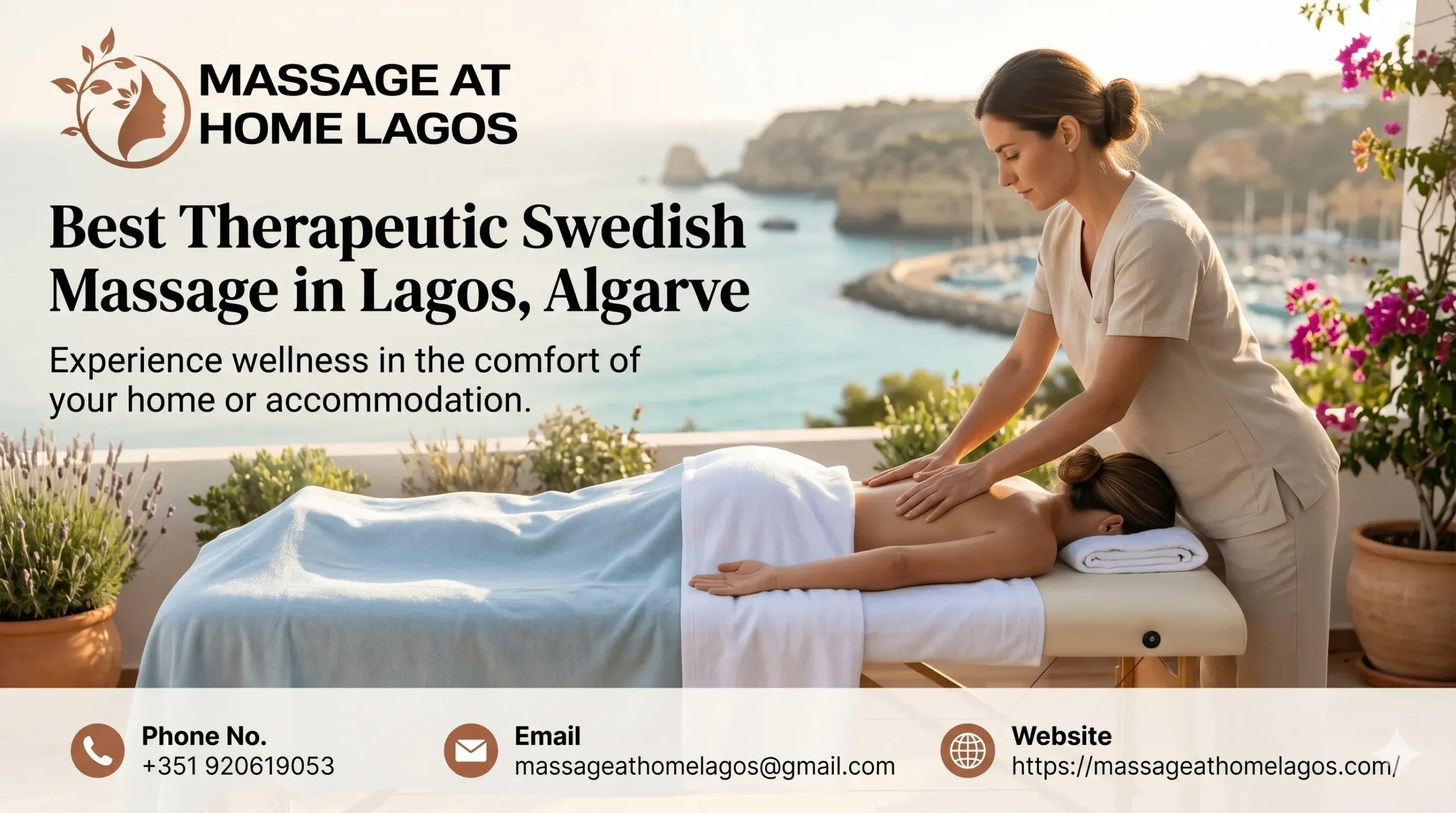Best Therapeutic Swedish Massage in Lagos, Algarve