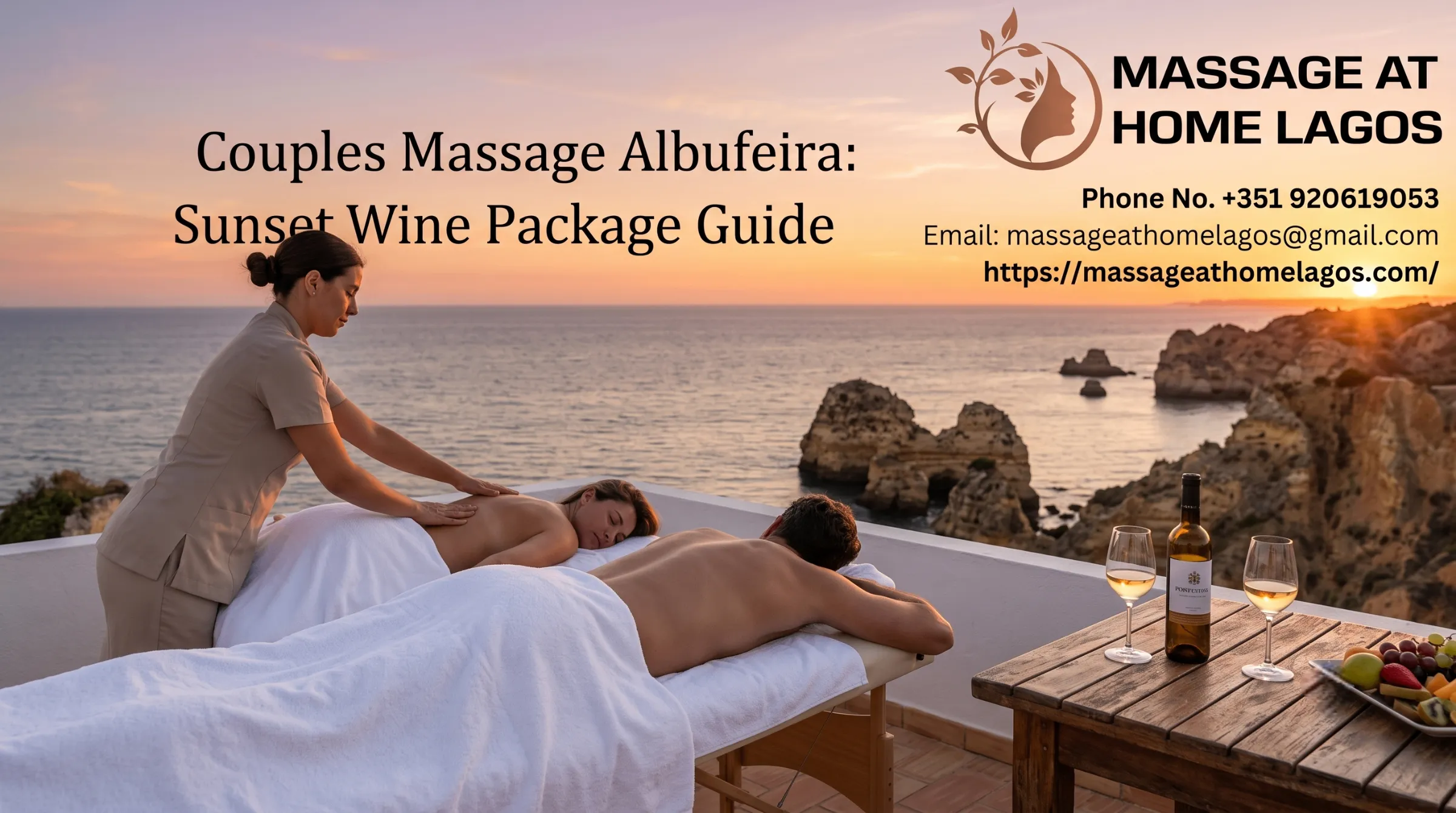 Couples Massage Albufeira: Sunset Wine Package Guide