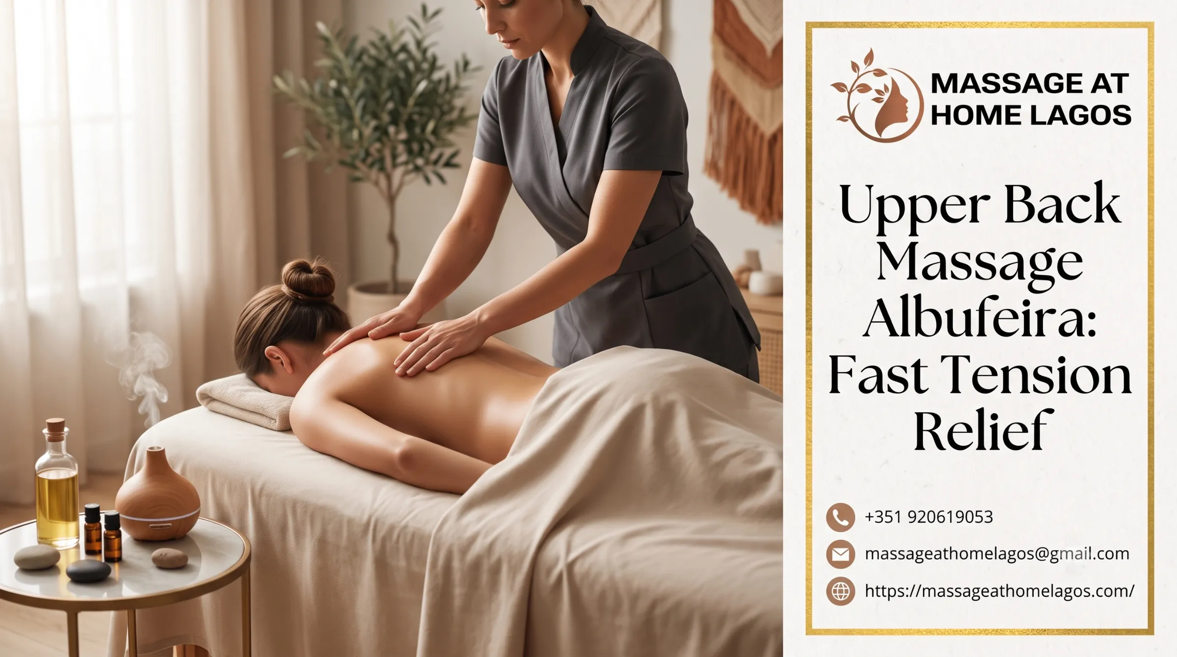 Upper Back Massage Albufeira: Fast Tension Relief