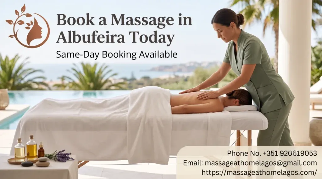 Book Massage Albufeira Today: Same-Day Booking Available