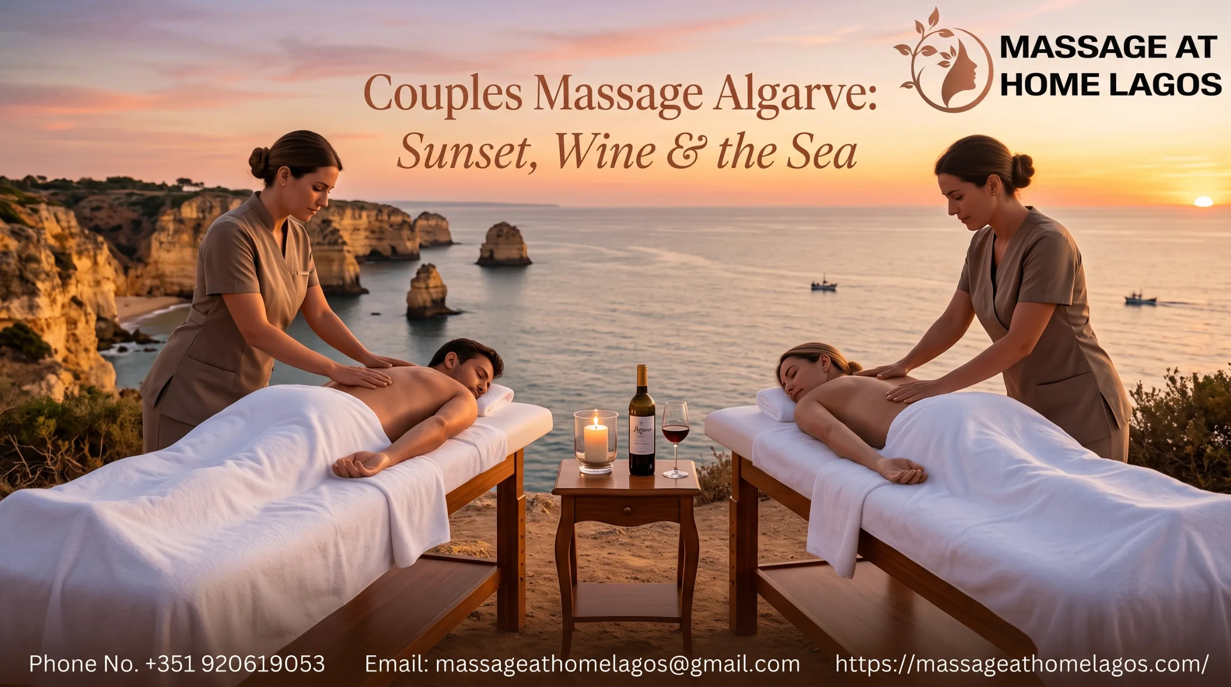 Couples Massage Algarve: Sunset, Wine & the Sea