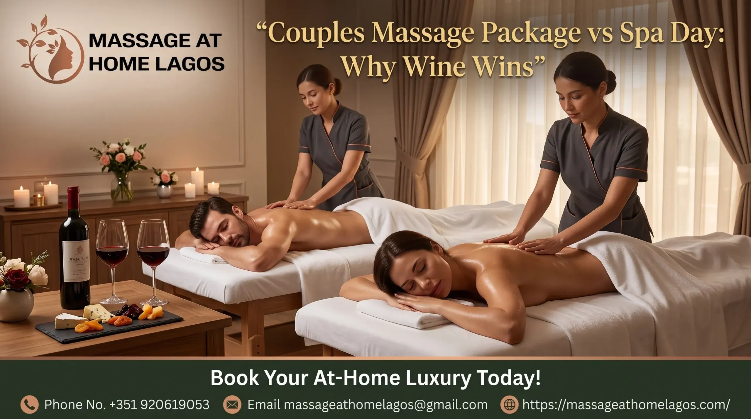 Couples Massage Package vs Spa Day: Why Wine Wins