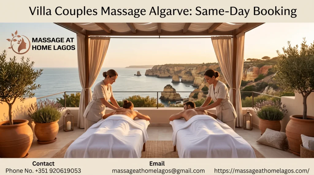 Villa Couples Massage Algarve: Same-Day Booking
