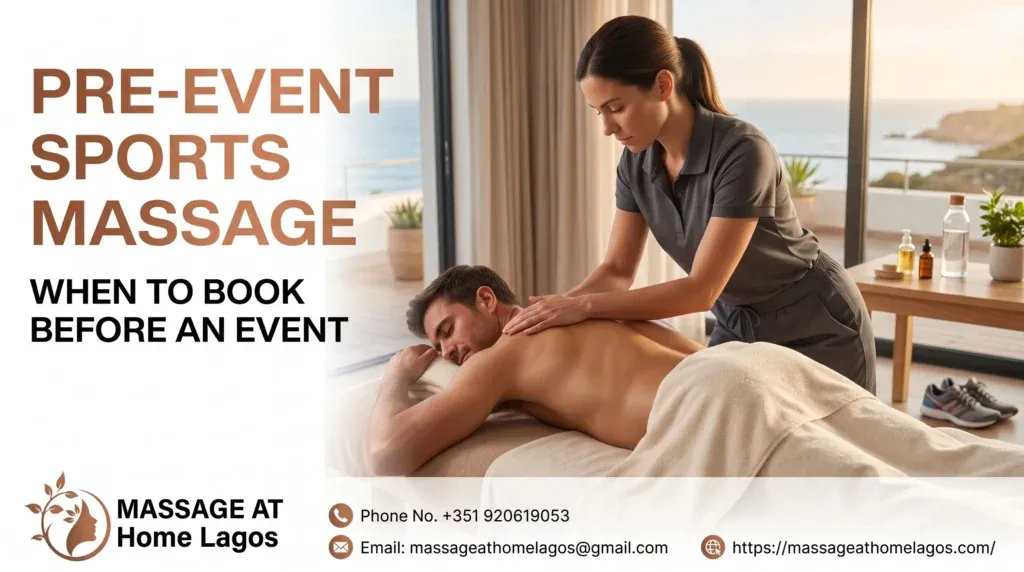 Pre-Event Sports Massage: When to Book Before an Event