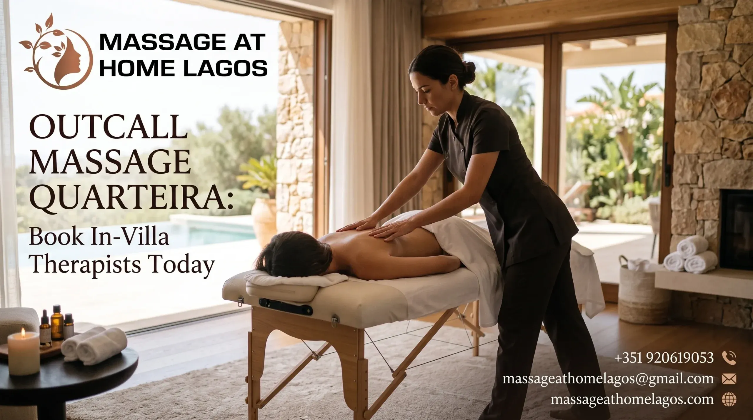 Outcall Massage Quarteira: Book In-Villa Therapists Today