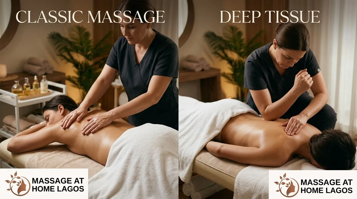 Classic Massage vs Deep Tissue: Which One Do You Need?